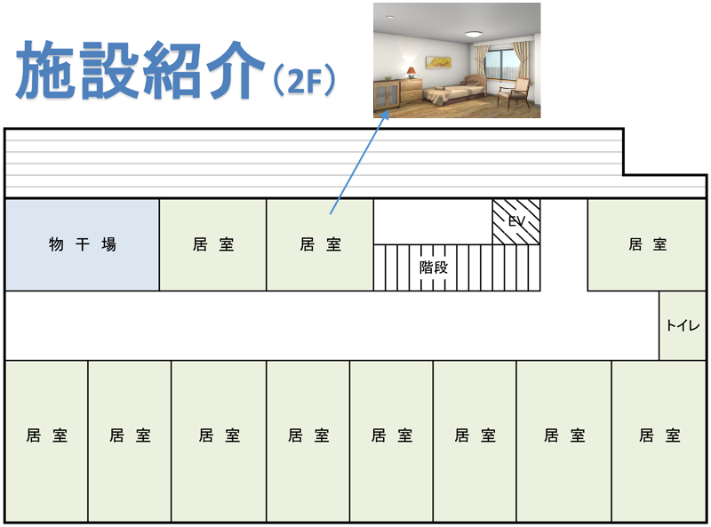 施設2階